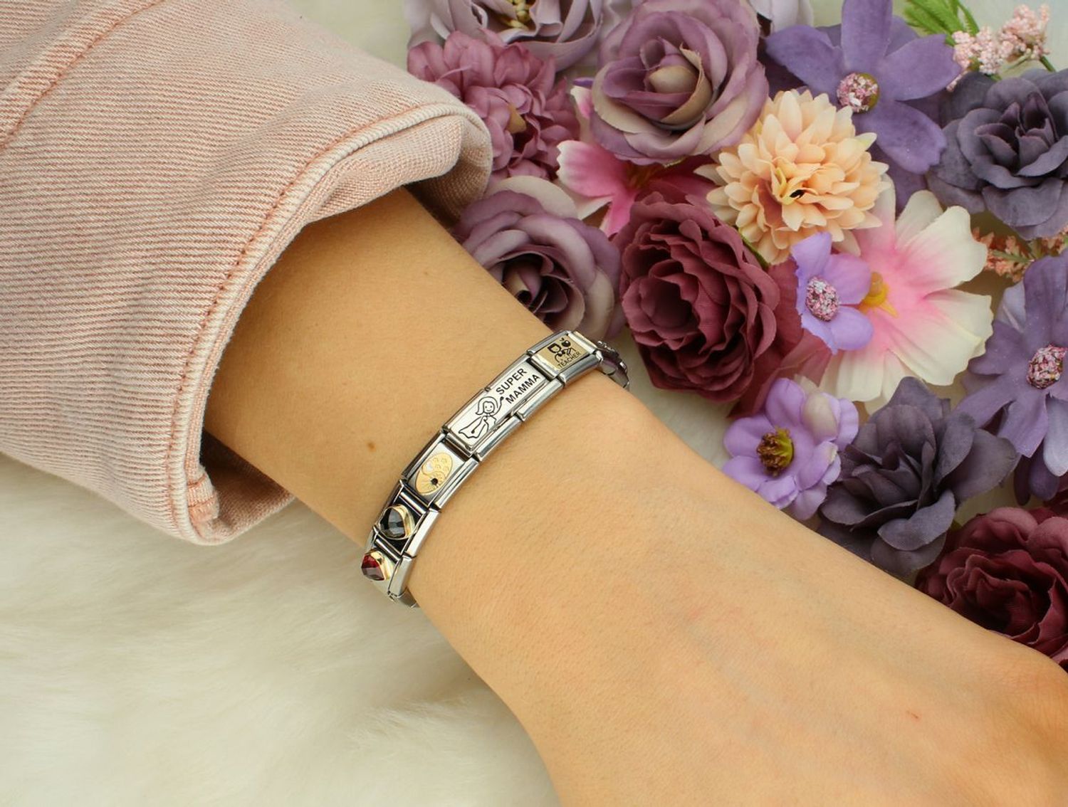 Nomination Link 925 zawieszka srebrne Super Mama ✓ Nomination Italy ✓ Nomination baza ✓ Bransoletka Nomination ✓ Bransoletka ze stali ✓ Kurier 24h ✓ Gwarancja najniższej ceny (5)-001.jpg